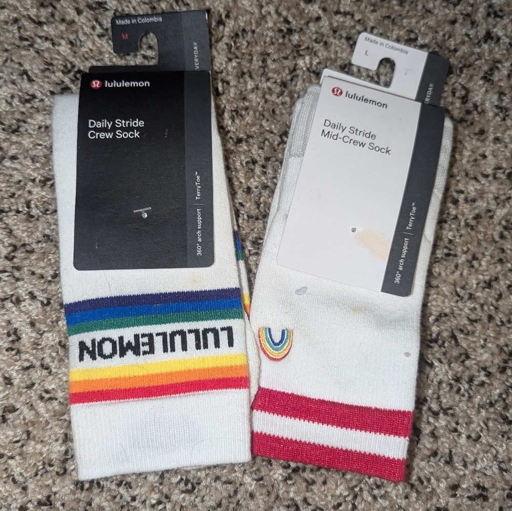 Lululemon socks!